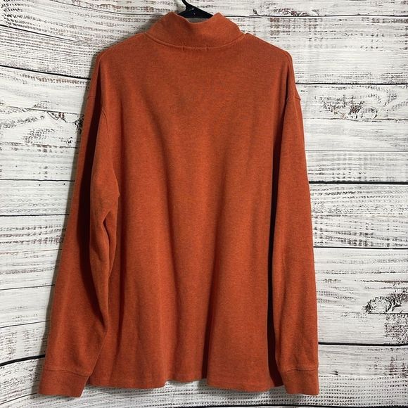Polo Ralph Lauren pullover Mens XL quarter Zip sweatshirt pony cotton Pony - Picture 5 of 10